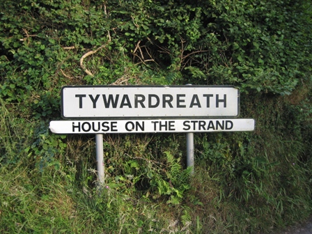 Tywardreath sign